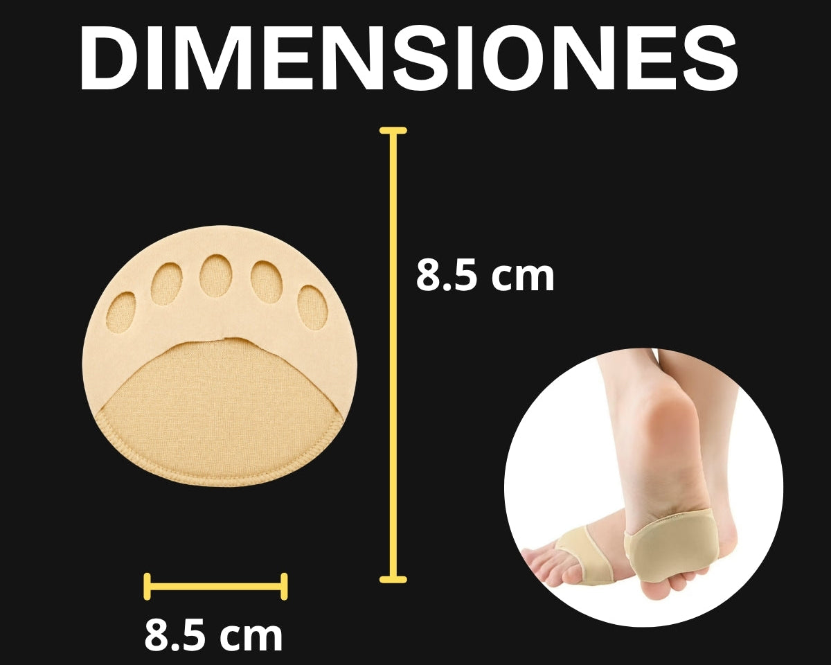 Kit Calcetín Protector para Dedos y Metatarso Confort (3 Pares)