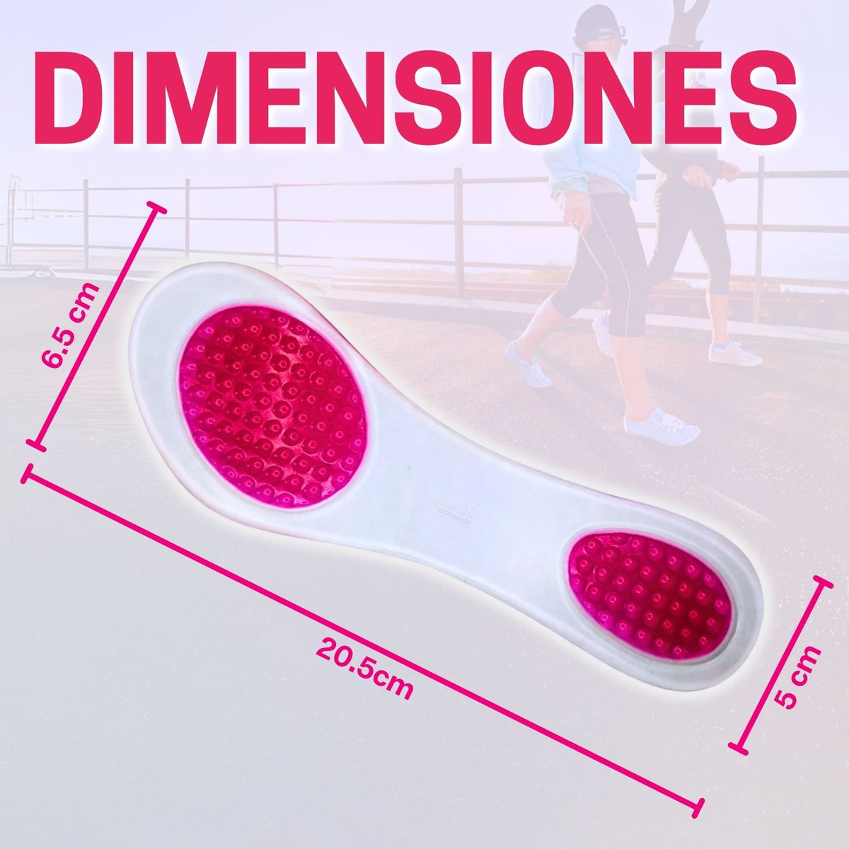Plantilla de Gel ¾ Orthomedic