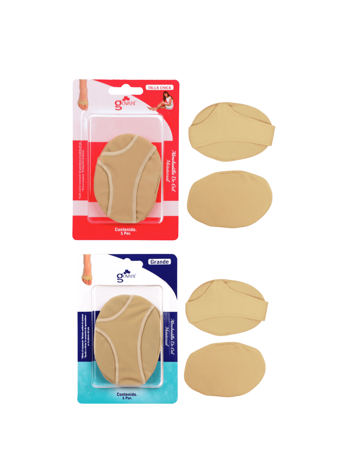 Kit Almohadillas Metatarsales (2 pares)