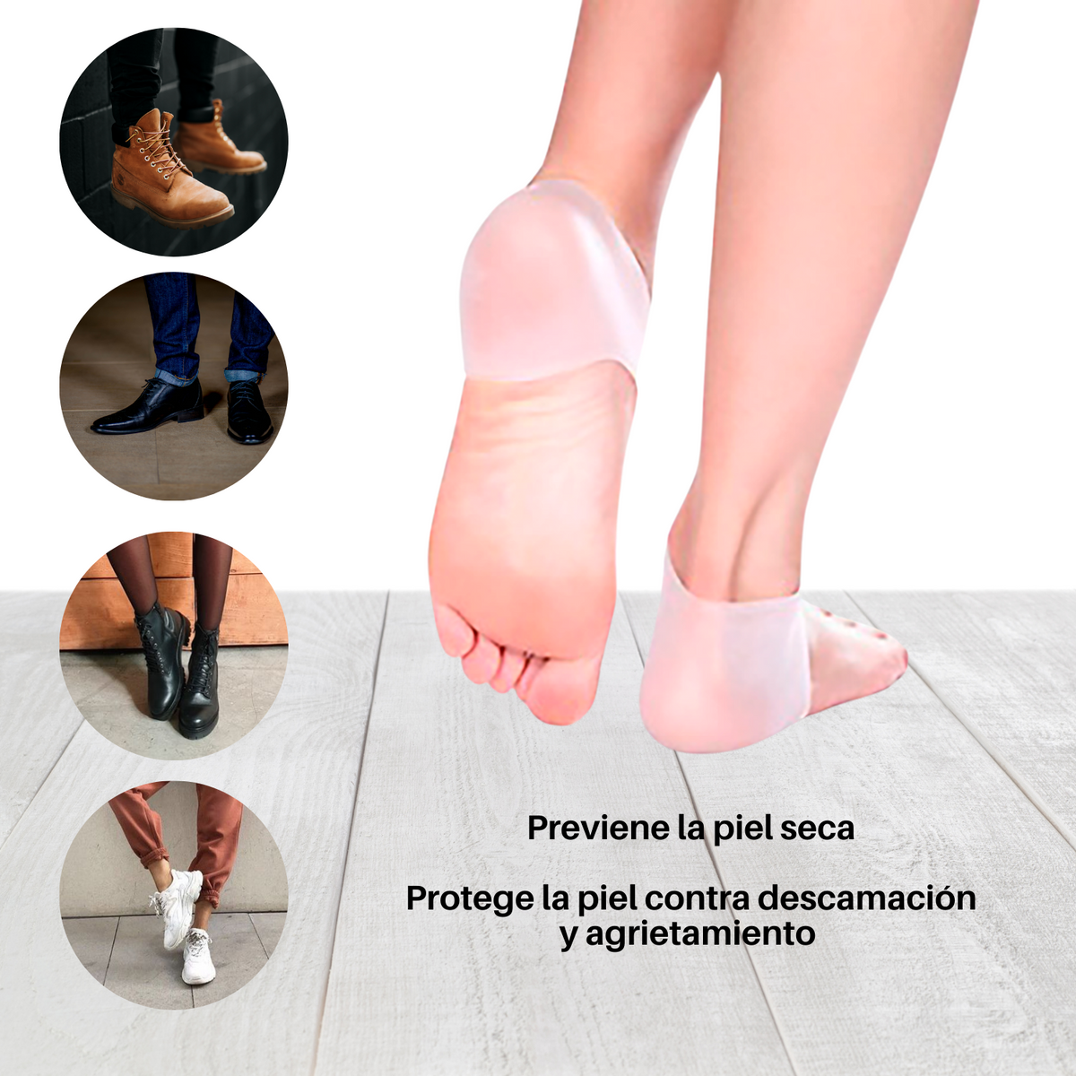 Protector De Talón De Gel