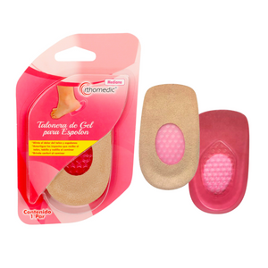 Talonera De Gel con Tela para Espolón, Talla Mediana