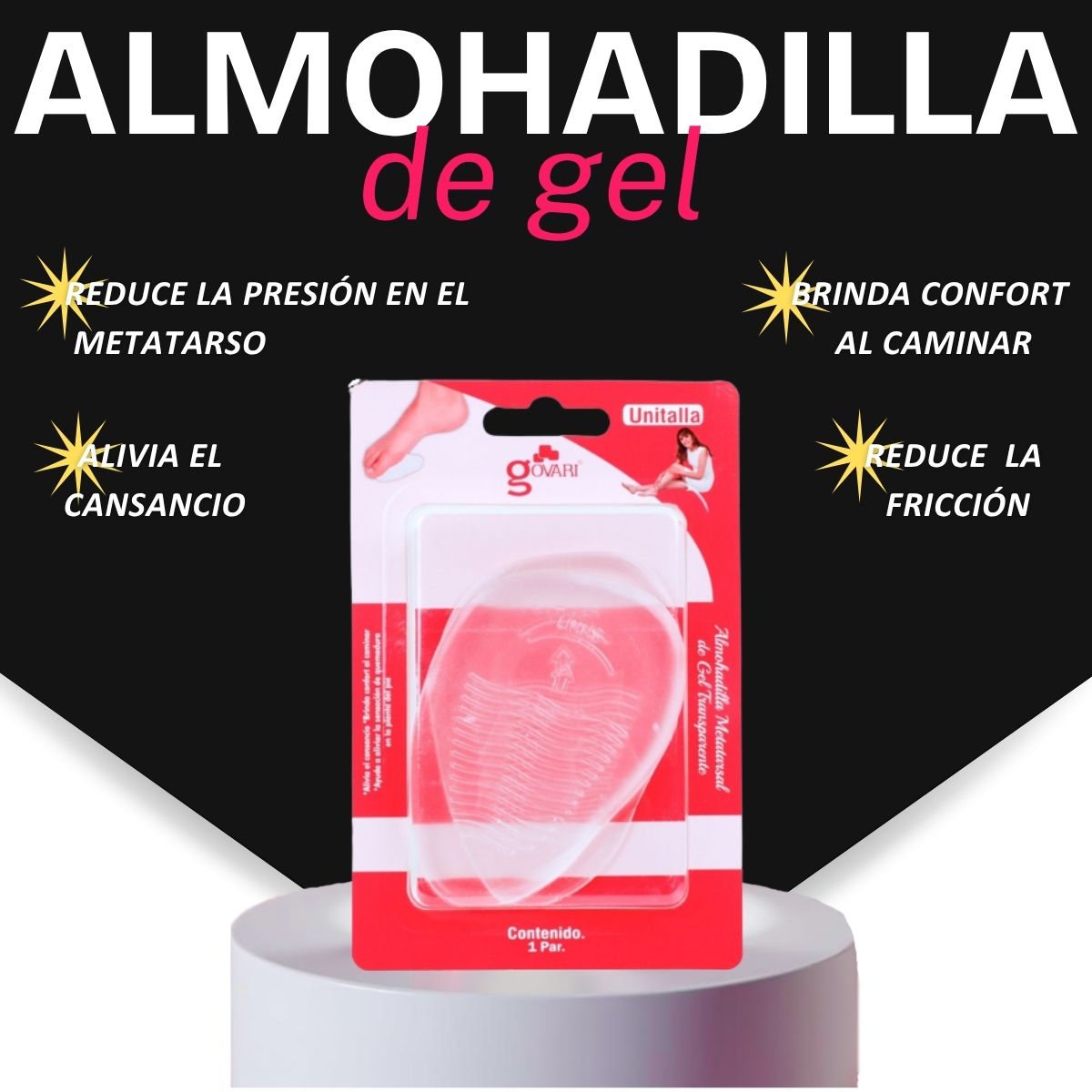 Almohadilla Metatarsal de Gel