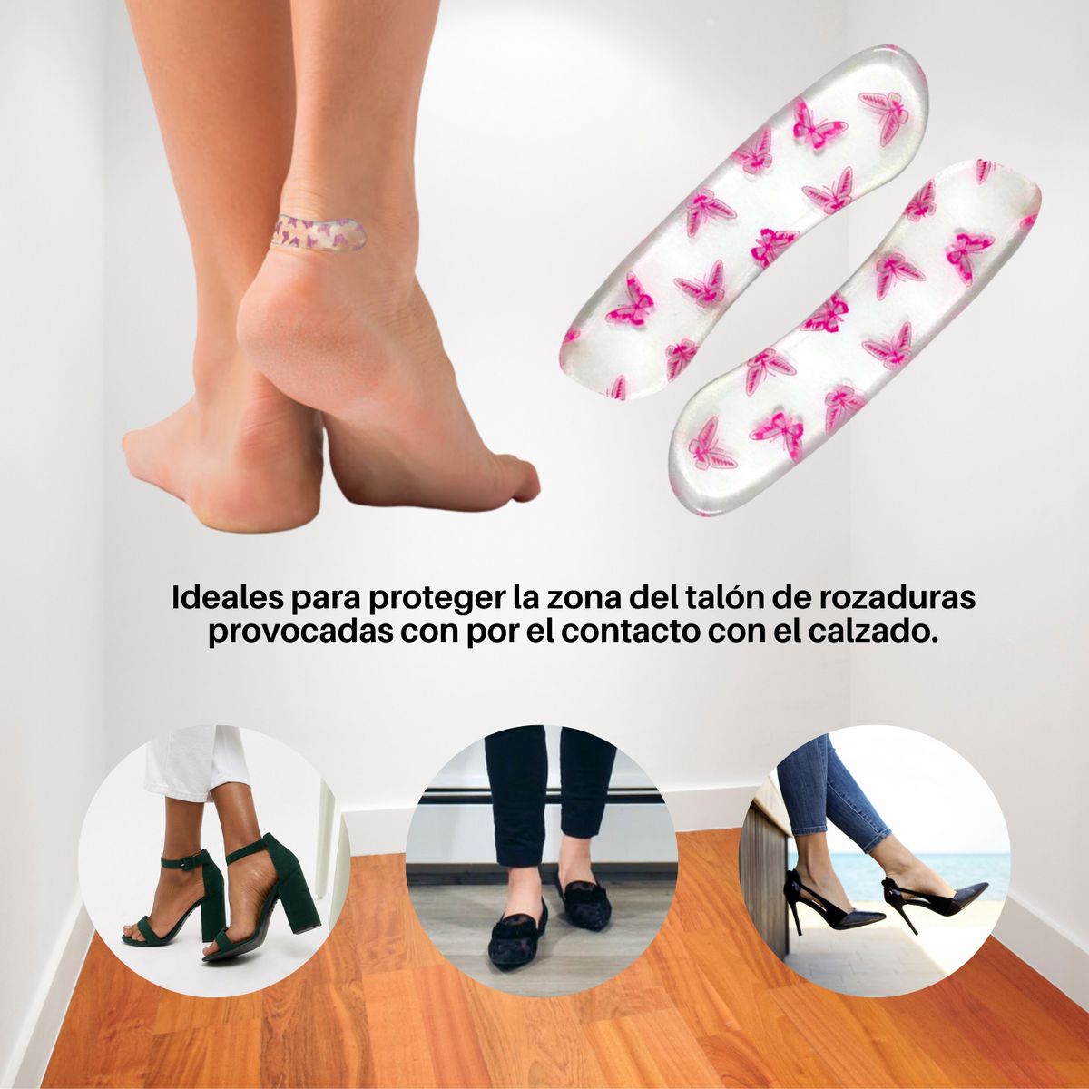 Talonerita de Gel con diseño