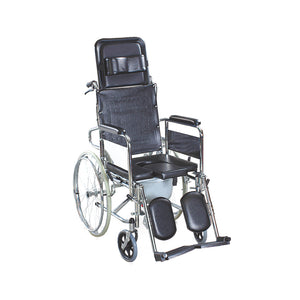 Silla de Ruedas con Respaldo Alto
