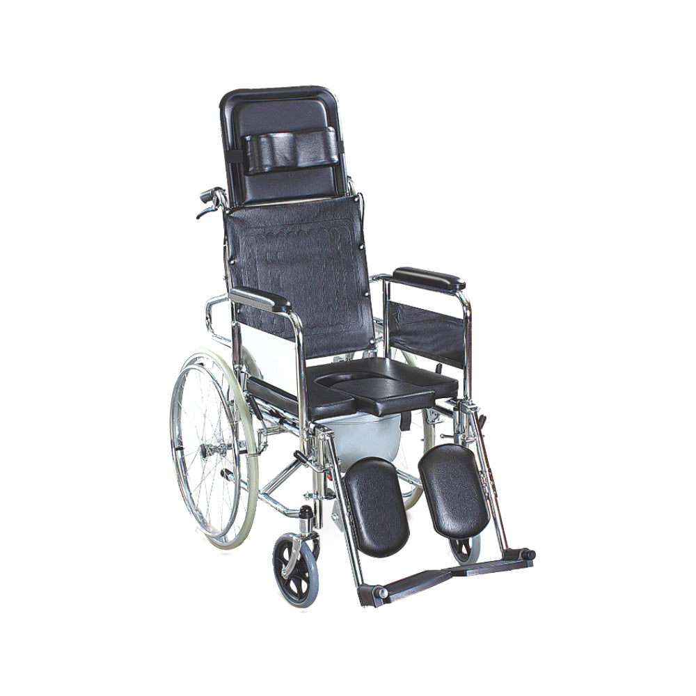 Silla de Ruedas con Respaldo Alto