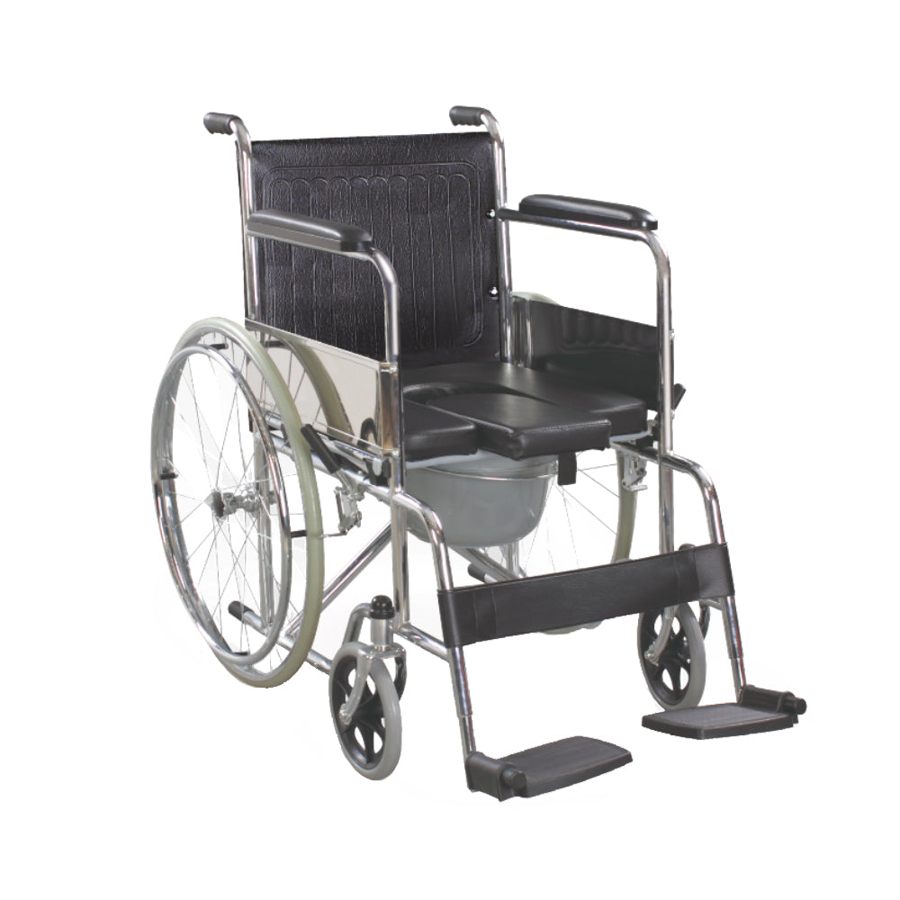 Silla de Ruedas Económica con Cómodo