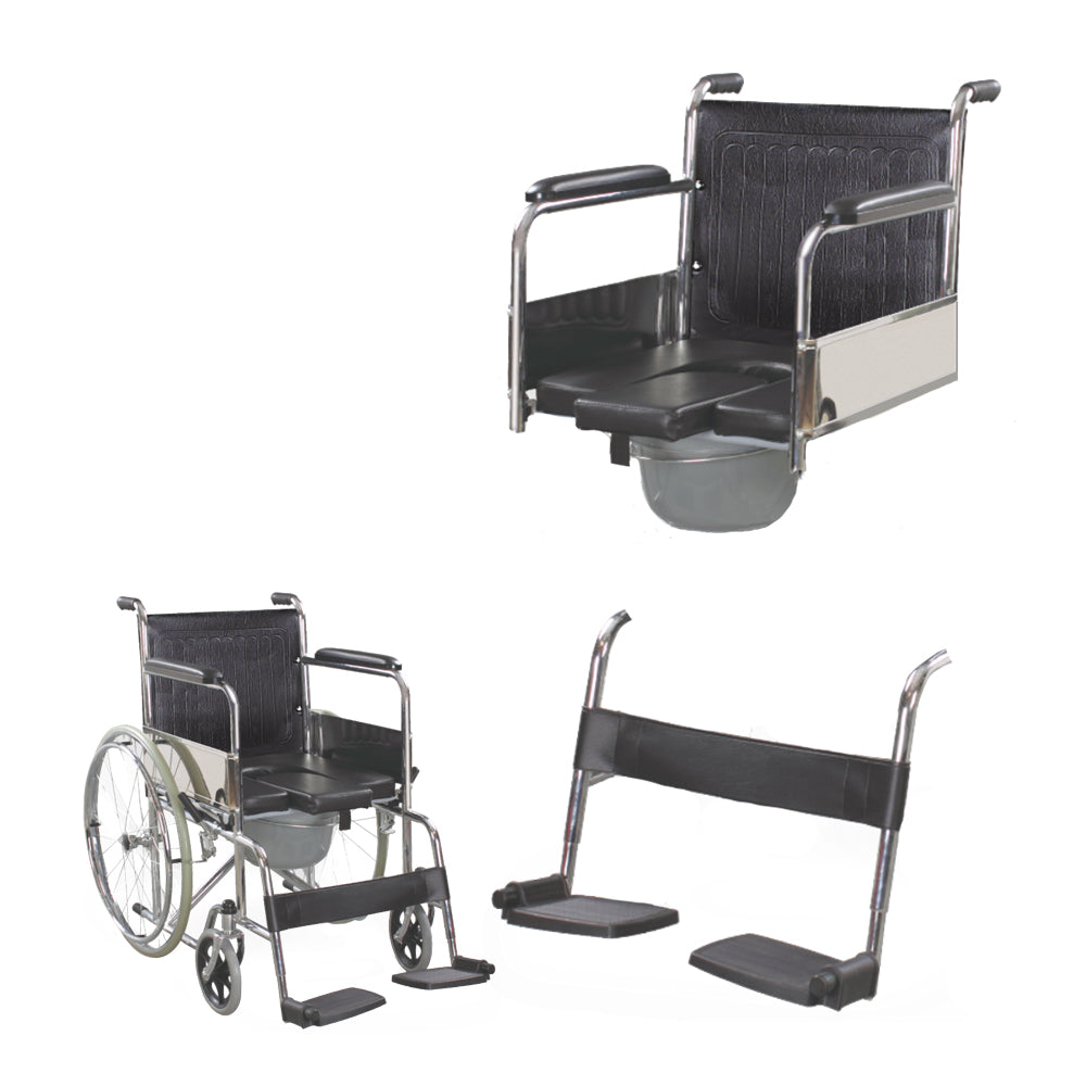Silla de Ruedas Económica con Cómodo