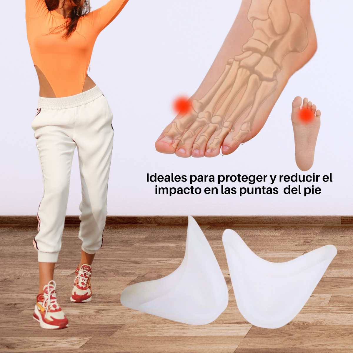 Puntera Cubierta De Gel