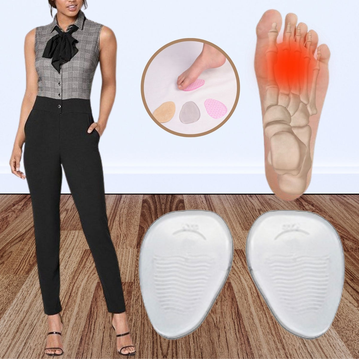 Almohadilla Metatarsal de Gel