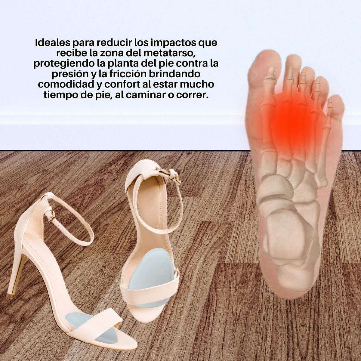 Almohadilla Metatarsal de Gel