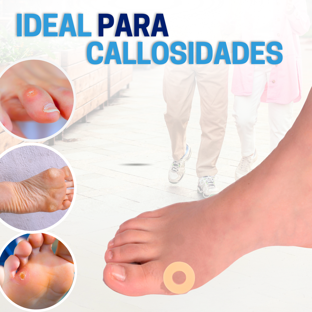 kit Protector de Callo en Dona Talla Chica (3 paquetes)