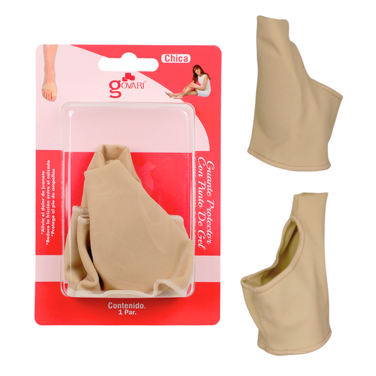 Guante Protector De Juanete Con Punto De Gel Talla Chica