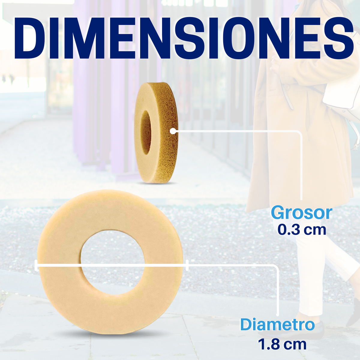 kit Protector de Callo en Dona Talla Chica (3 paquetes)