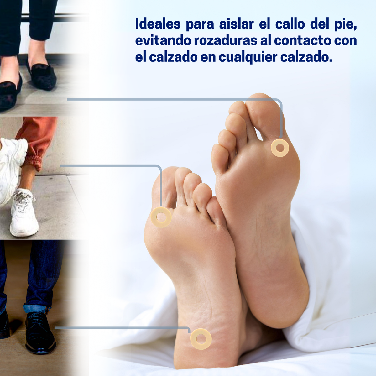 kit Protector de Callo en Dona Talla Chica (3 paquetes)