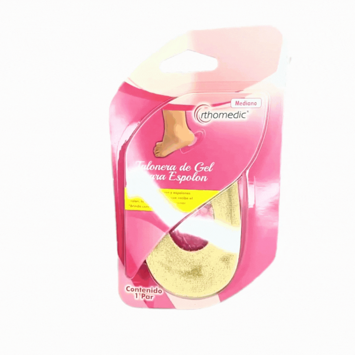 Kit Talonera De Gel Con Tela Para Espolón Talla Mediana (2 Pares)