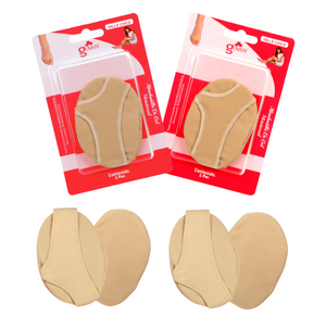 Kit Almohadilla Metatarsal de Tela con Botón de Gel Talla Chica (2 pares)