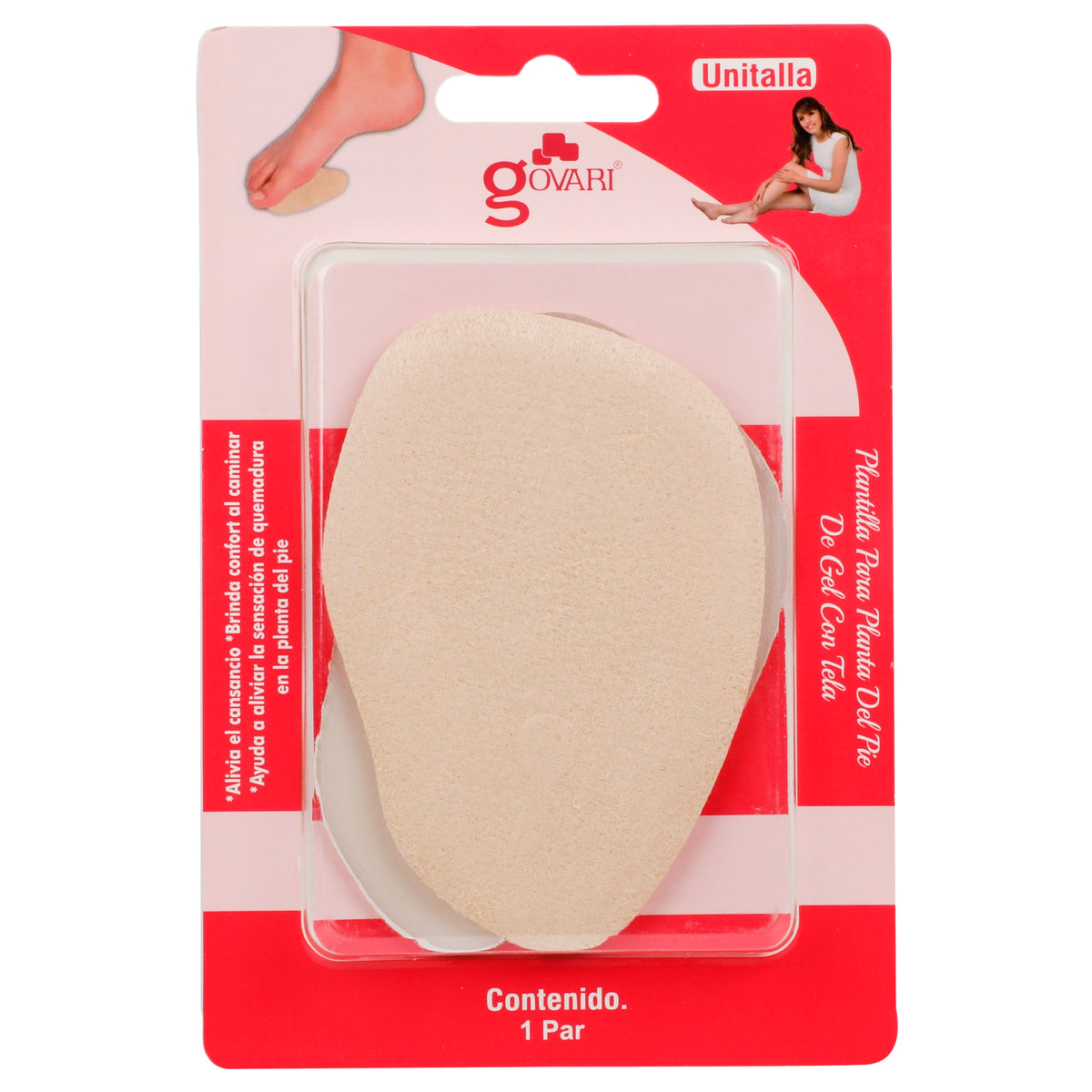 Kit Almohadilla Metatarsal de Gel