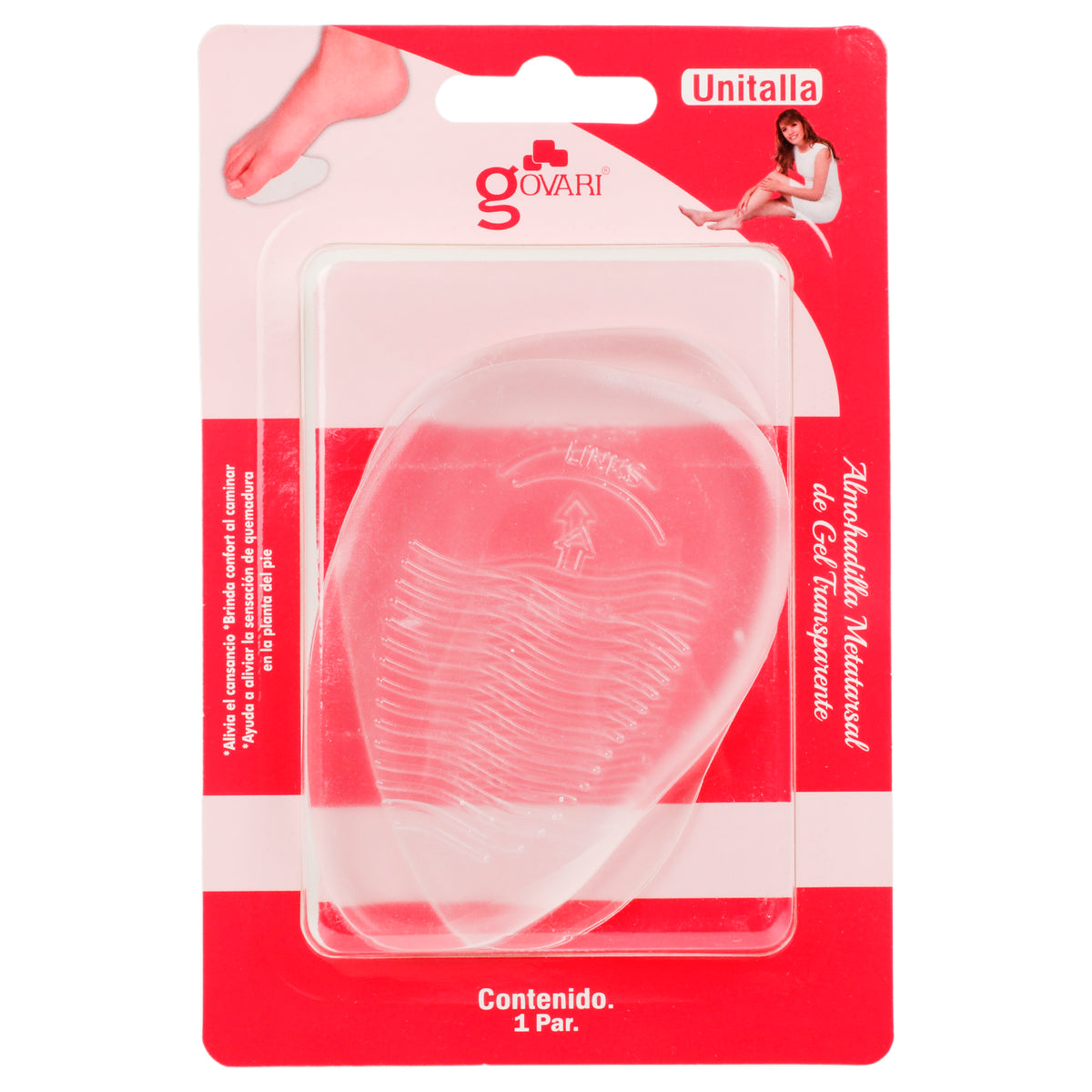 Kit Almohadilla Metatarsal de Gel